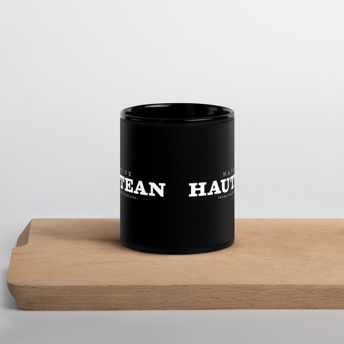 Native Hautean - Terre Haute Indiana - Coffee Mug (black)