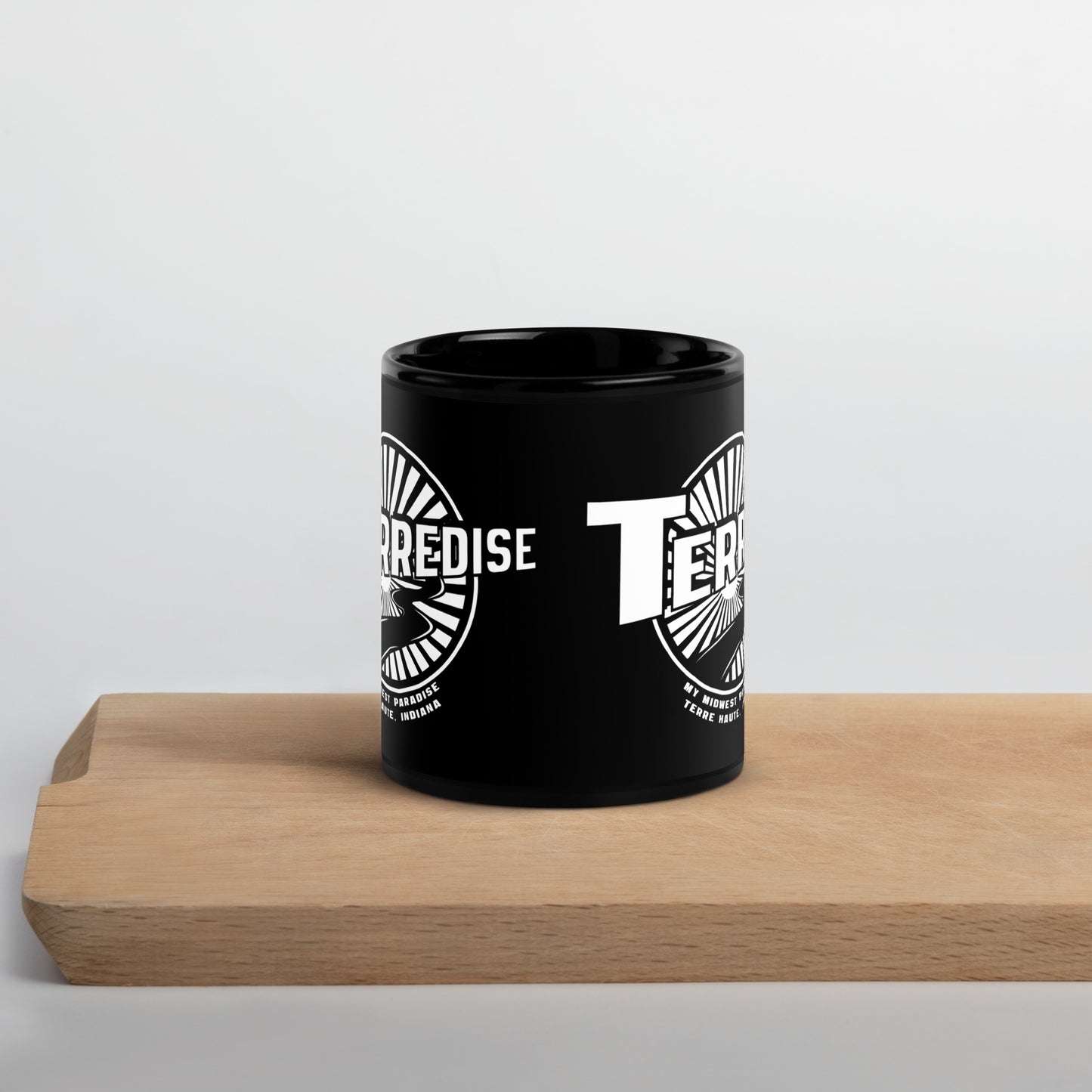 Terredise - Terre Haute Indiana - Coffee Mug (black)