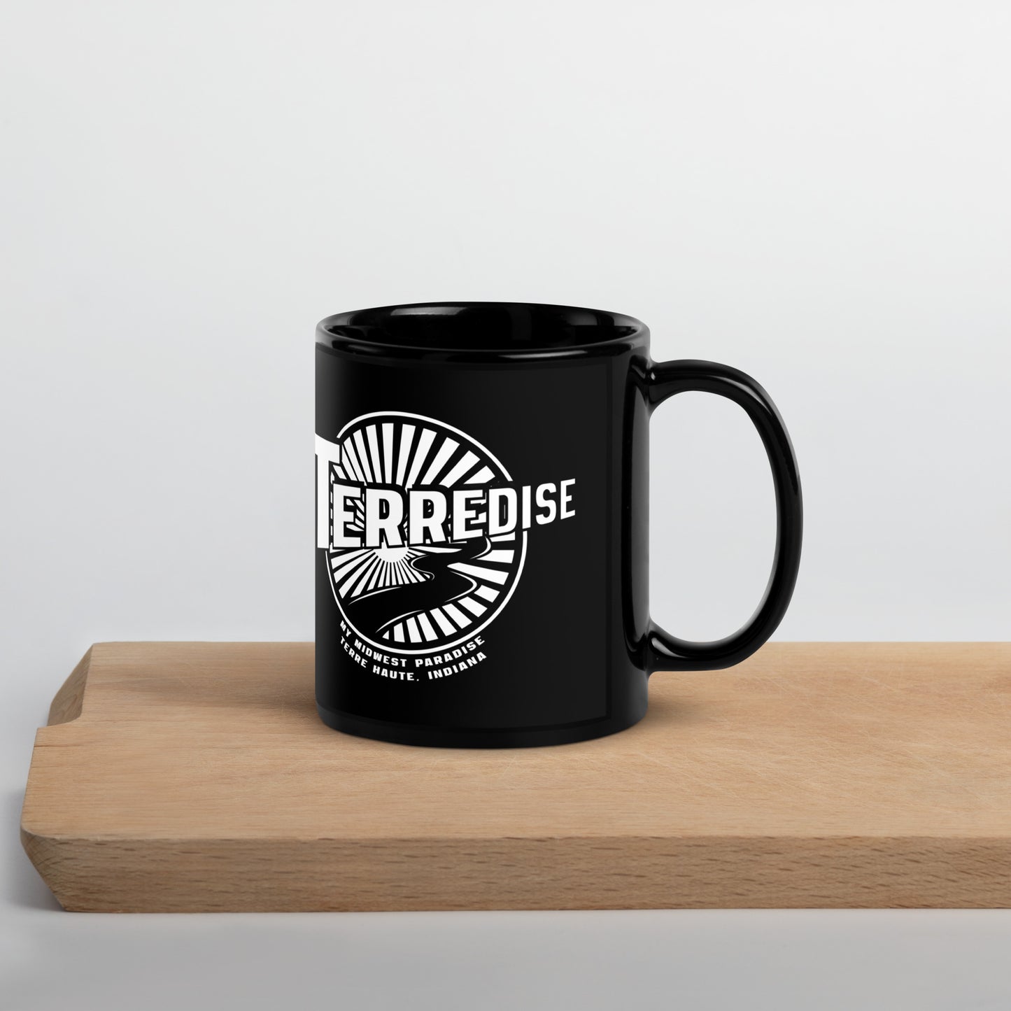 Terredise - Terre Haute Indiana - Coffee Mug (black)