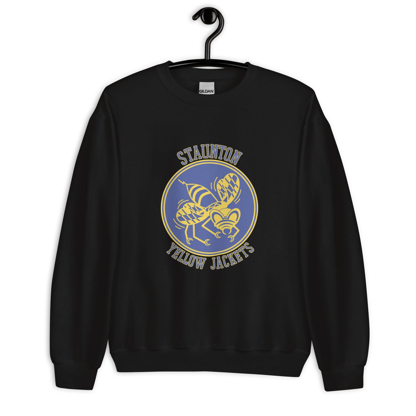 Staunton HS Yellow Jackets - center court design - Unisex Sweatshirt