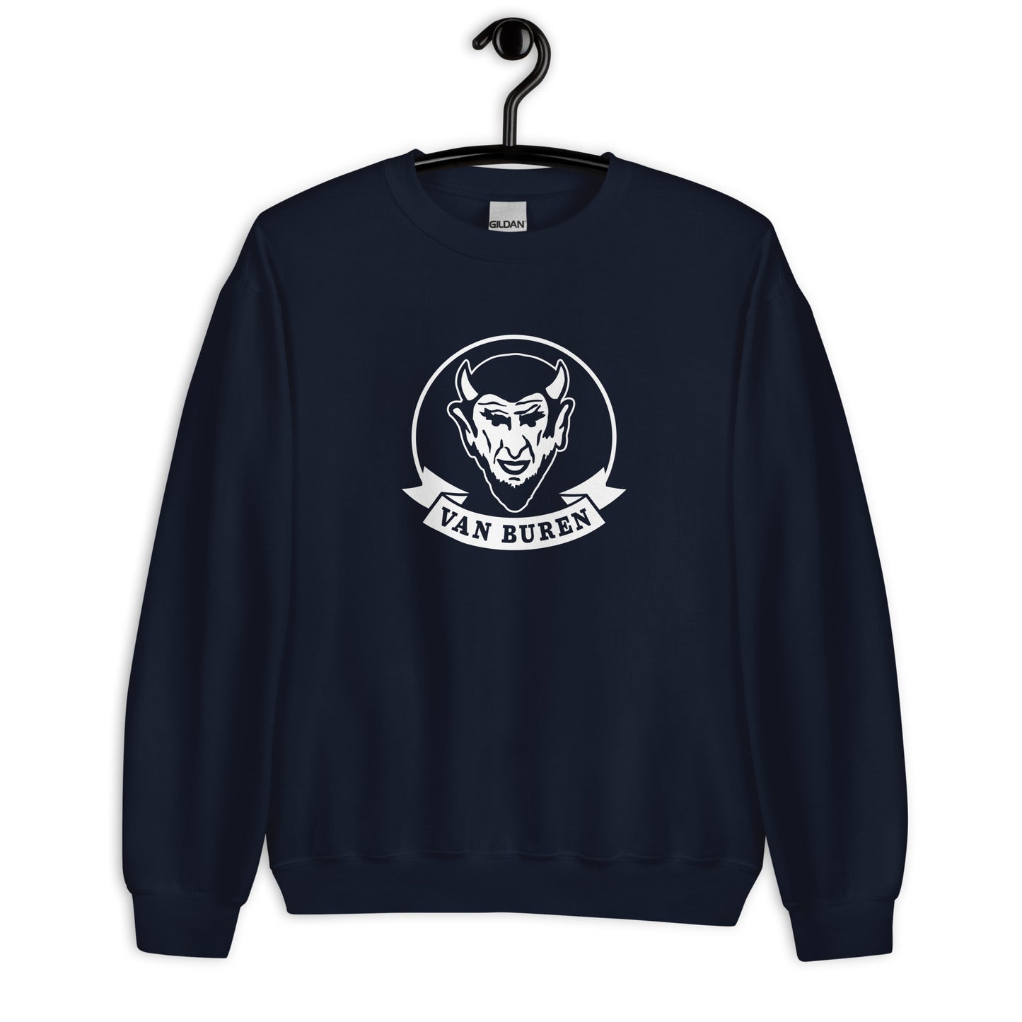 Van Buren HS Blue Devils - mascot design - Unisex Sweatshirt