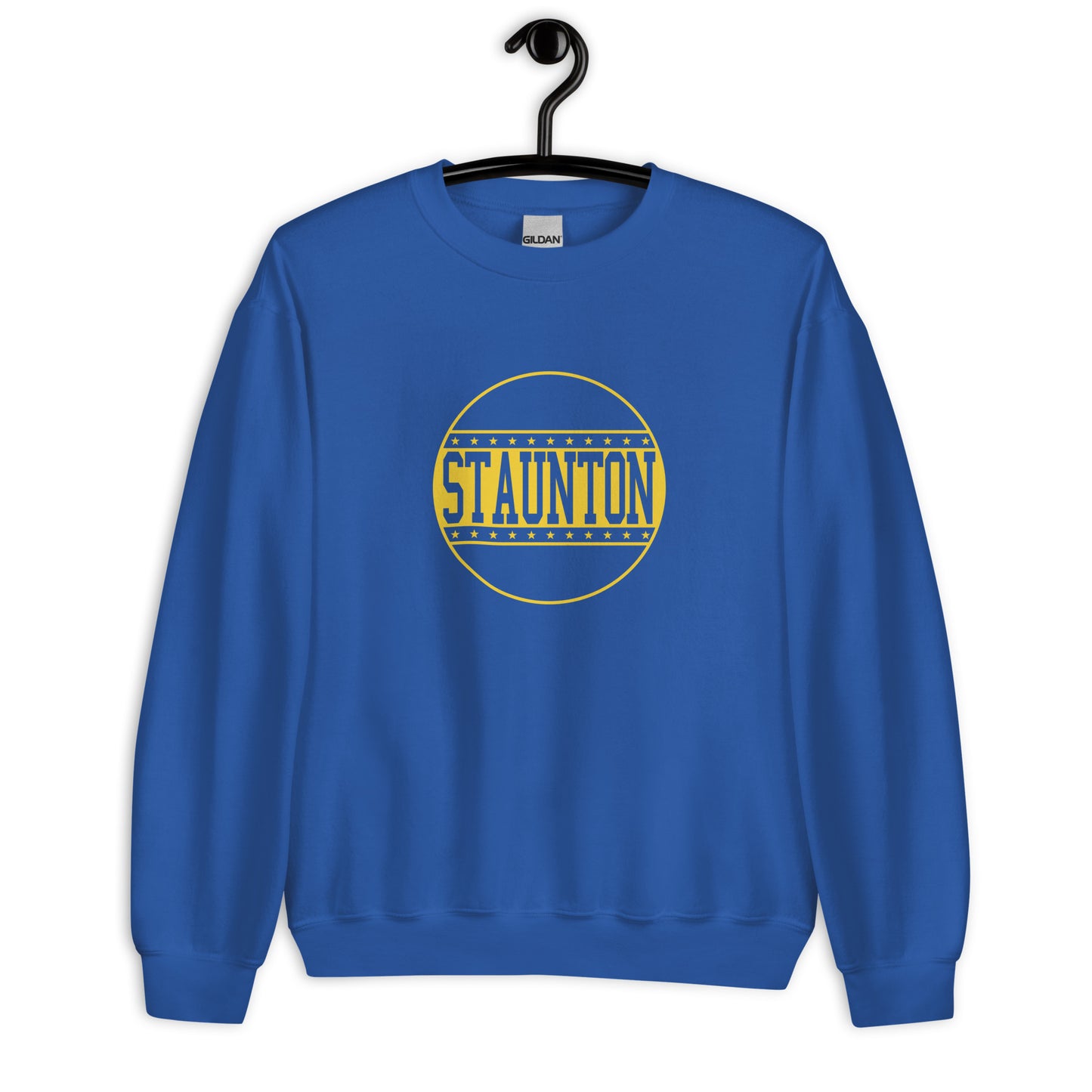 Staunton HS Yellow Jackets - button design - Unisex Sweatshirt
