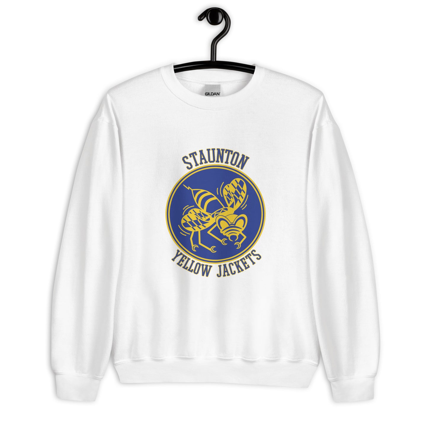 Staunton HS Yellow Jackets - center court design - Unisex Sweatshirt