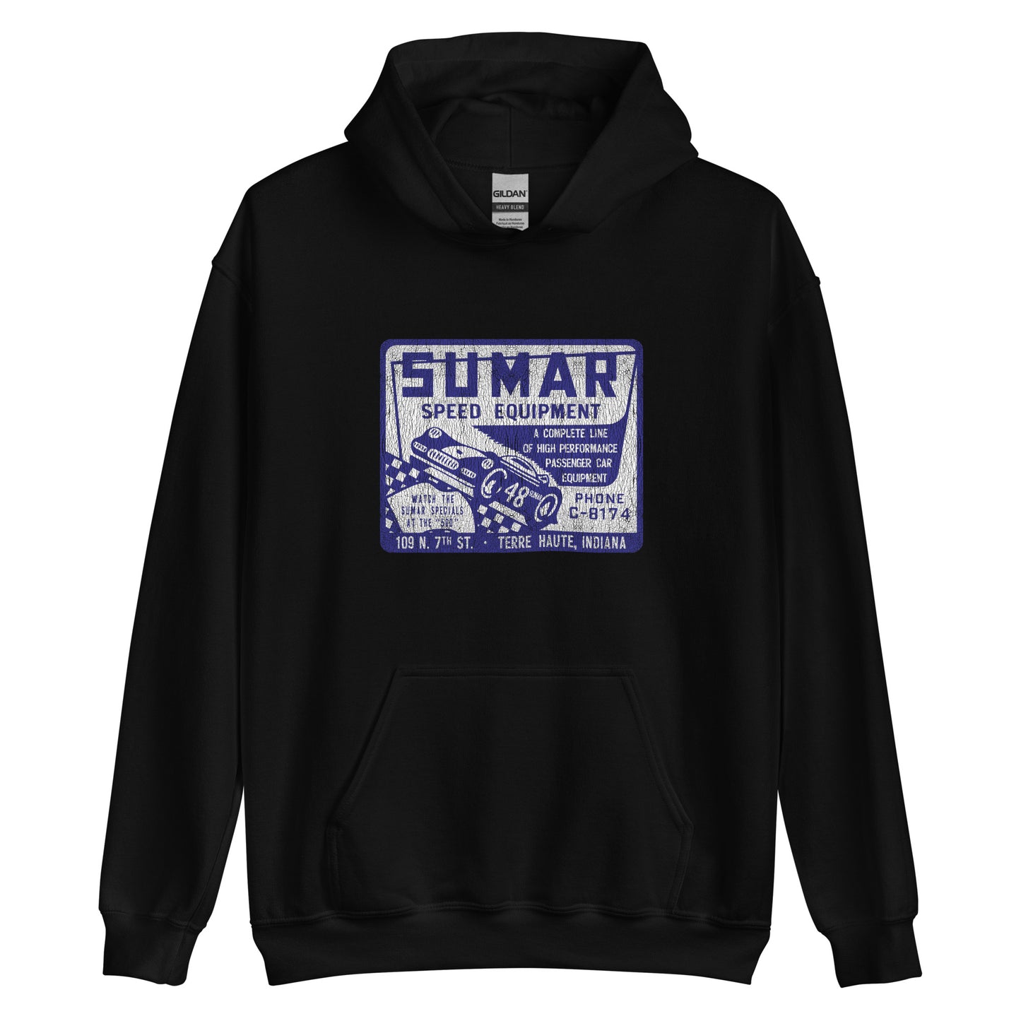 Sumar Speed Equipment - Terre Haute Indiana - design 1 - Unisex Hoodie