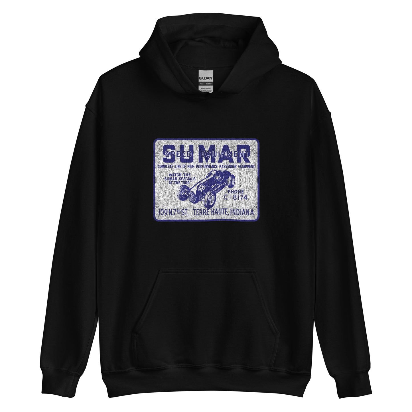 Sumar Speed Equipment - Terre Haute Indiana - design 2 - Unisex Hoodie