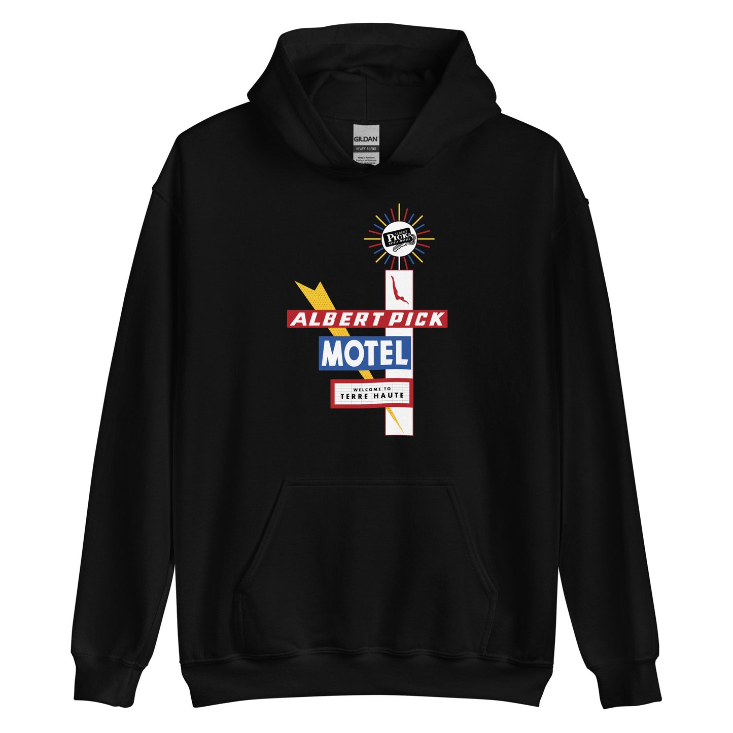 Albert Pick Motel - Terre Haute Indiana - Unisex Hoodie