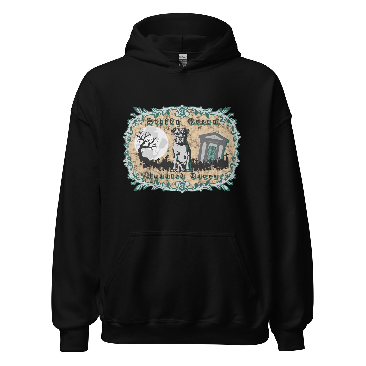 Stiffy Green Haunted Tours - Terre Haute Indiana - Unisex Hoodie