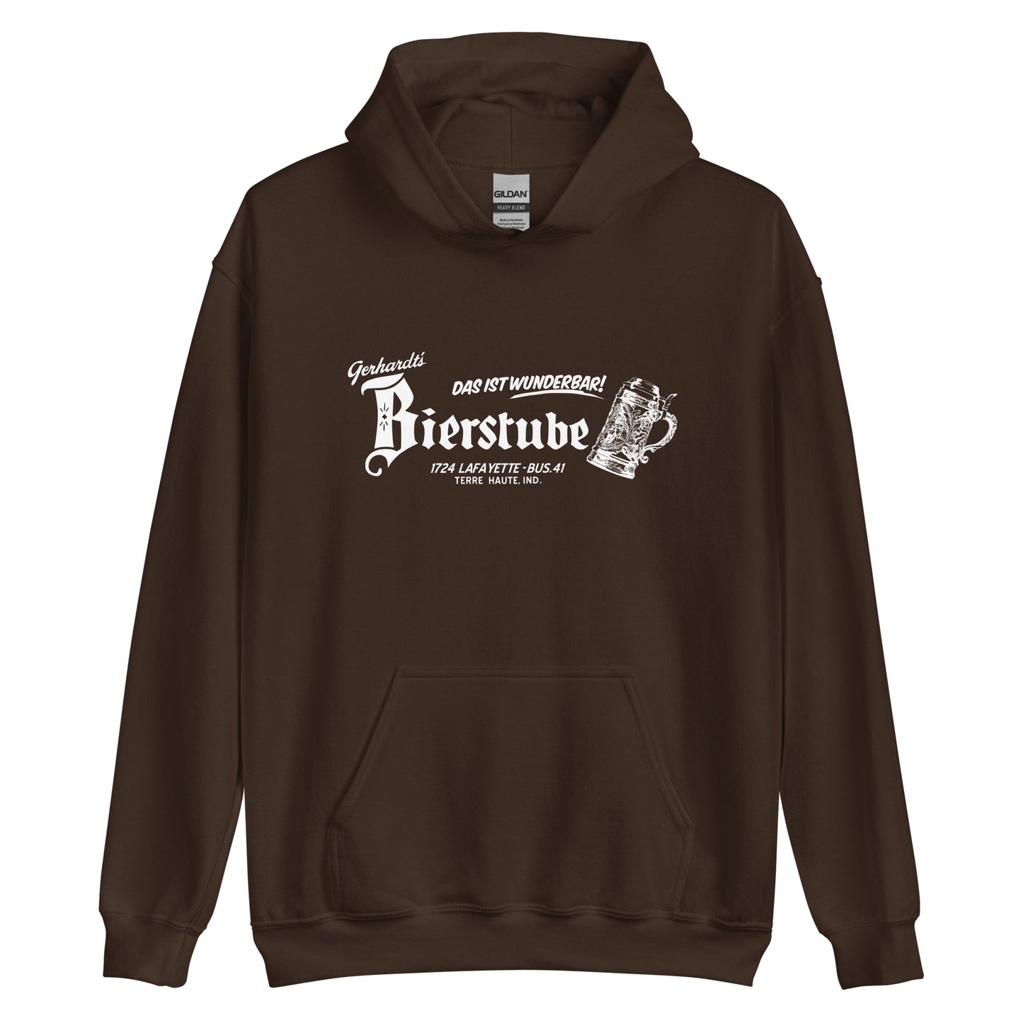 Gerhardt's Bierstube - Terre Haute Indiana - Unisex Hoodie
