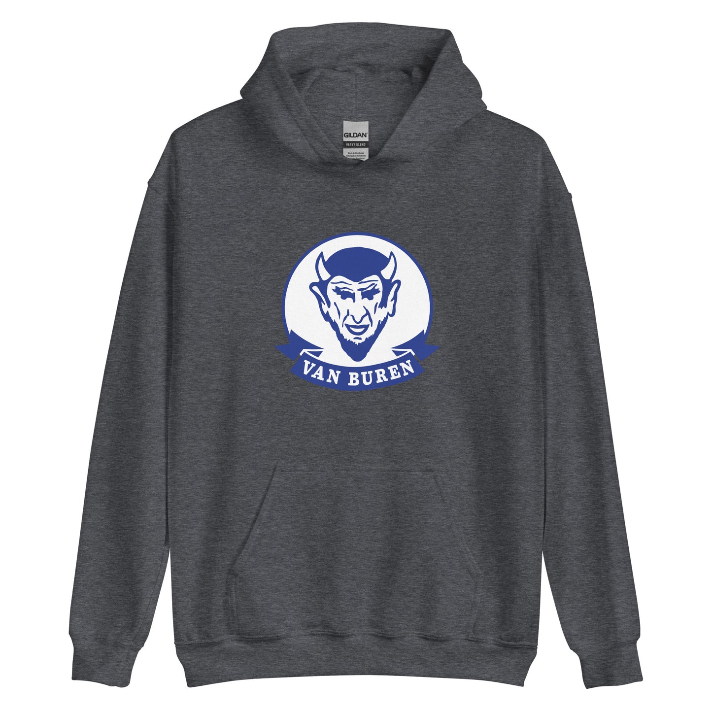 Van Buren HS Blue Devils - mascot design - Unisex Hoodie