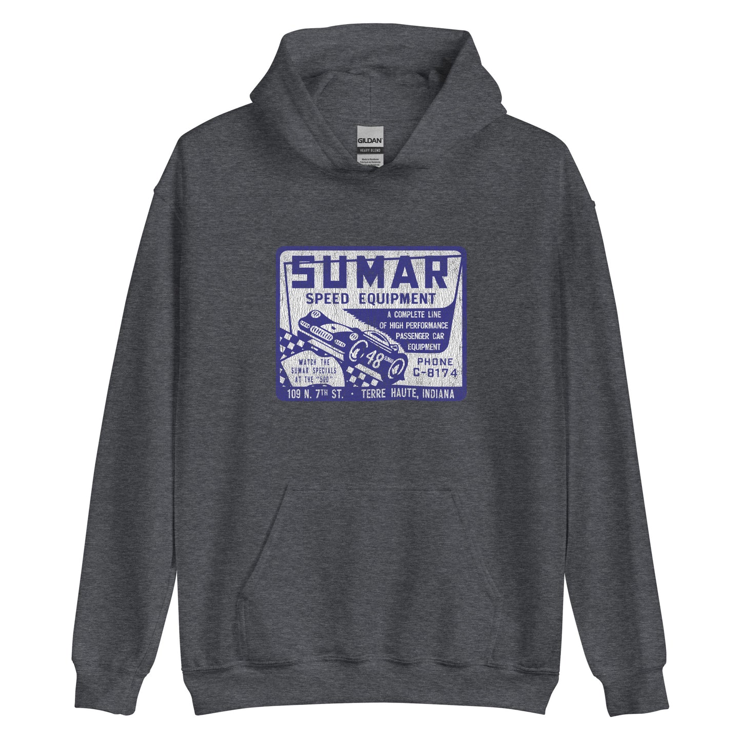 Sumar Speed Equipment - Terre Haute Indiana - design 1 - Unisex Hoodie