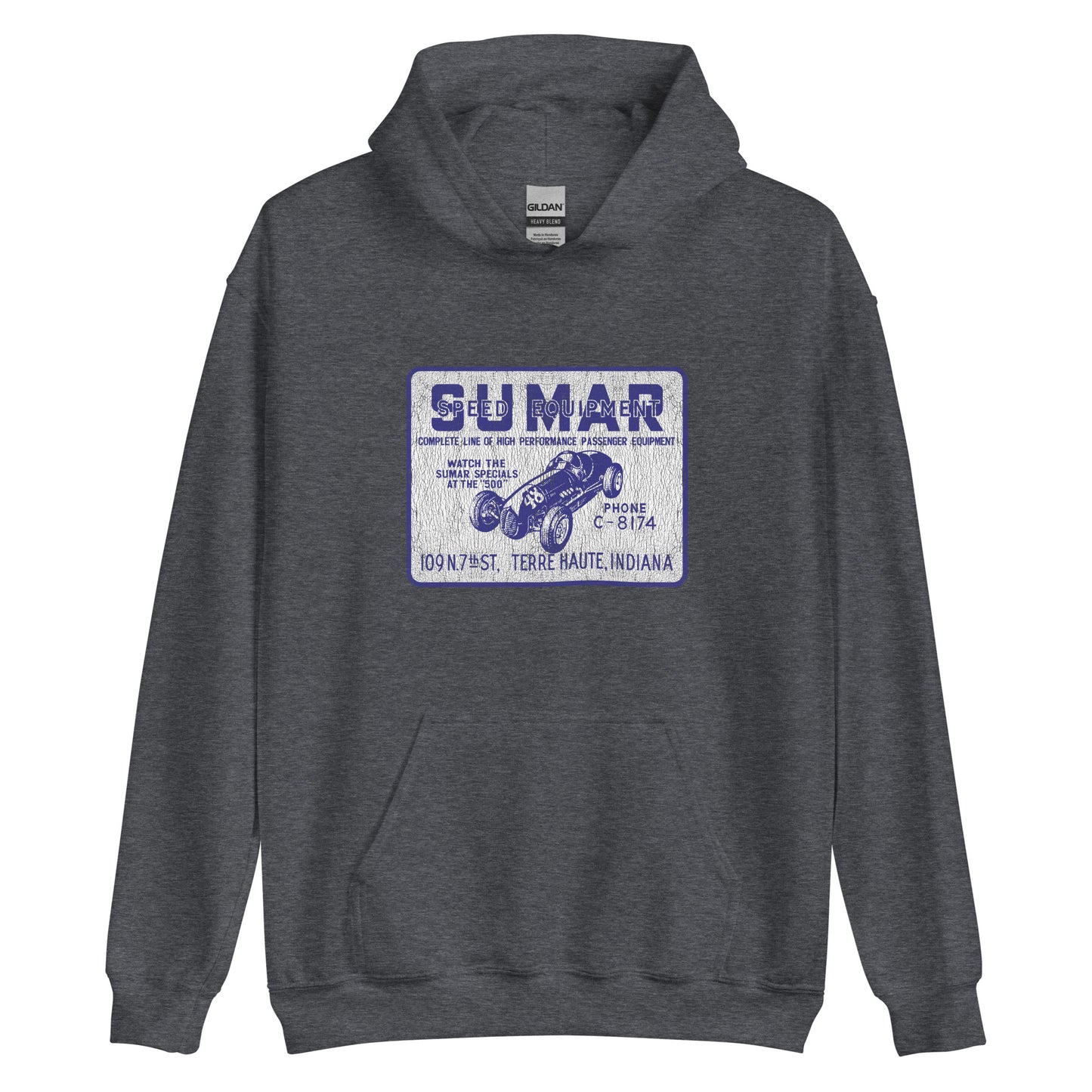 Sumar Speed Equipment - Terre Haute Indiana - design 2 - Unisex Hoodie