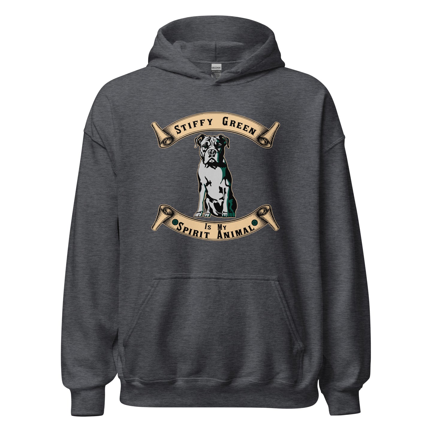 Stiffy Green Spirit Animal - Terre Haute Indiana - Unisex Hoodie