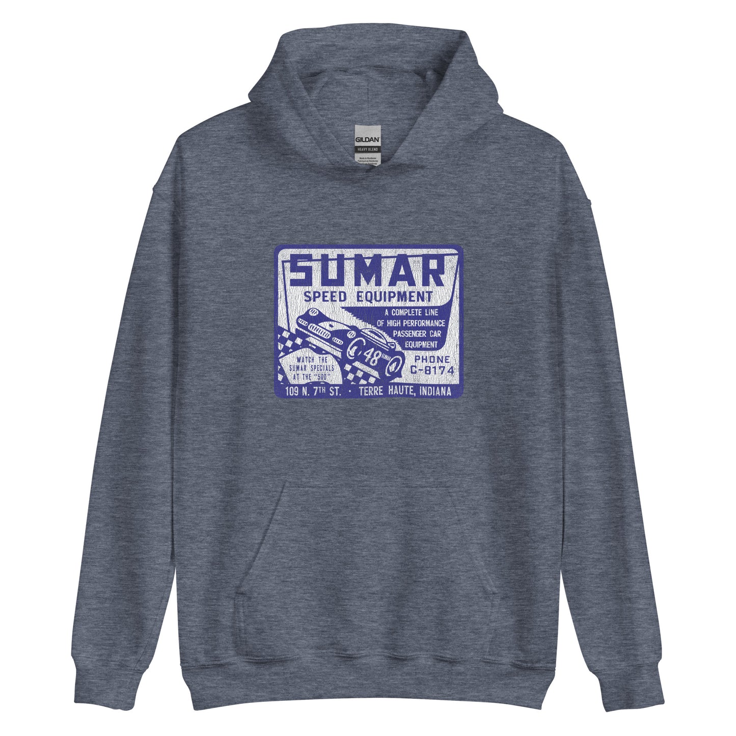 Sumar Speed Equipment - Terre Haute Indiana - design 1 - Unisex Hoodie