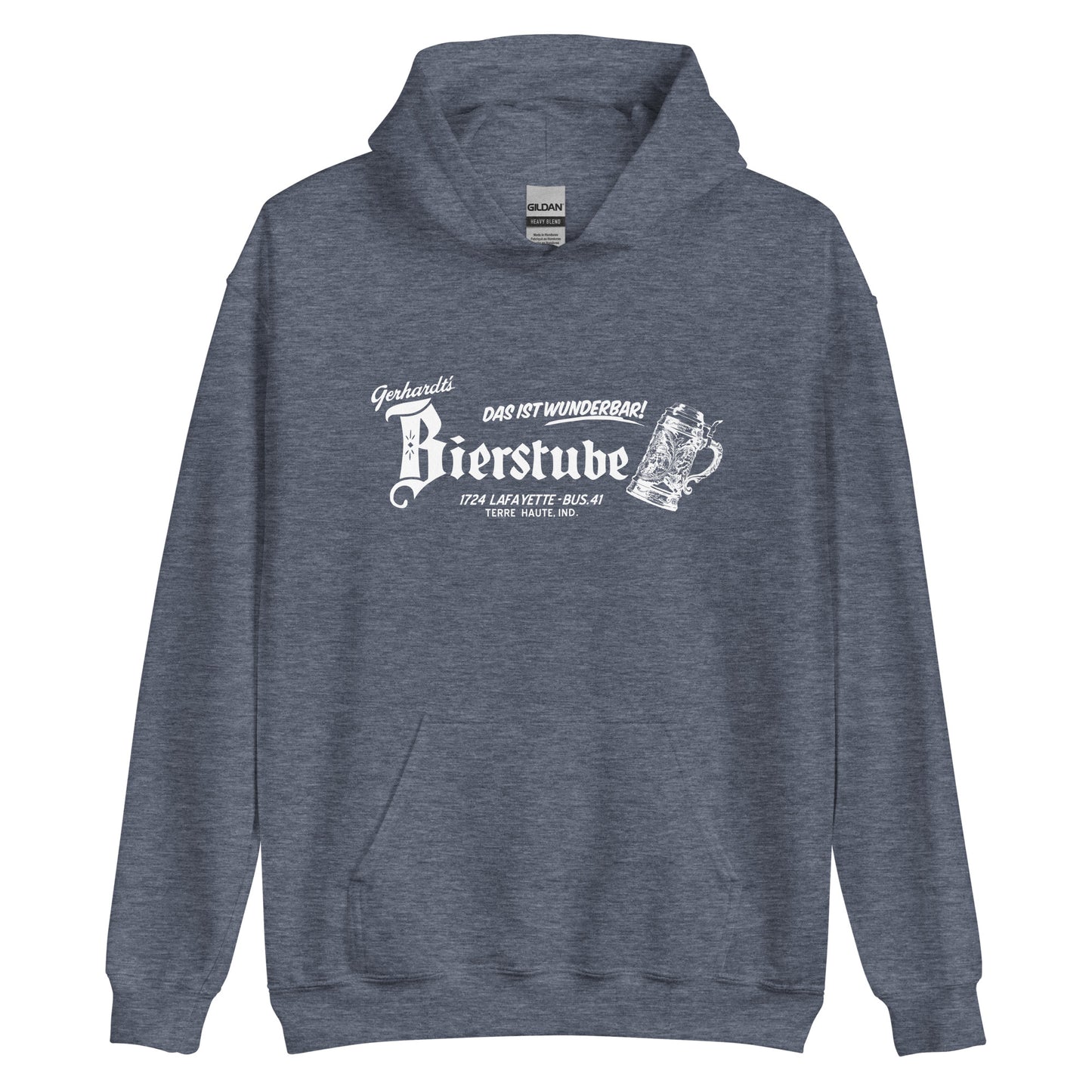 Gerhardt's Bierstube - Terre Haute Indiana - Unisex Hoodie
