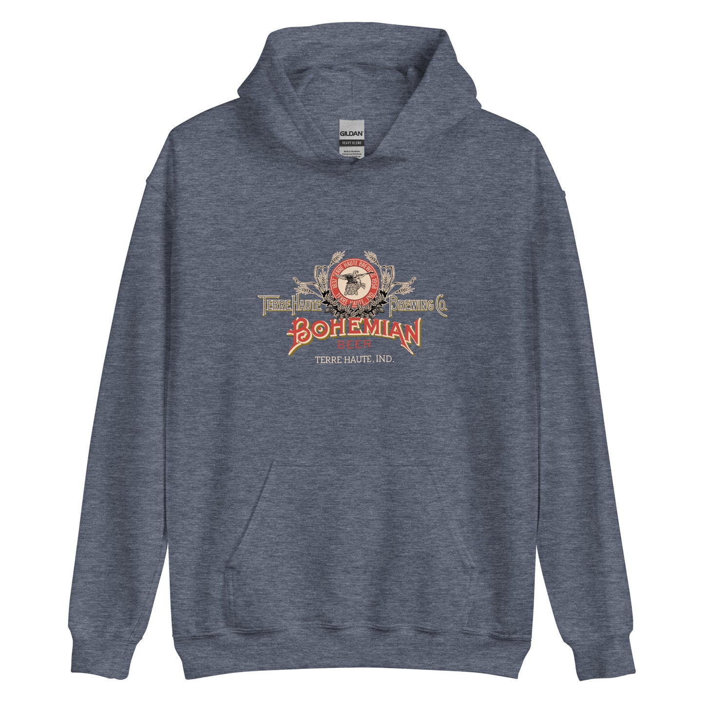 Bohemian Beer - Terre Haute Indiana - Unisex Hoodie