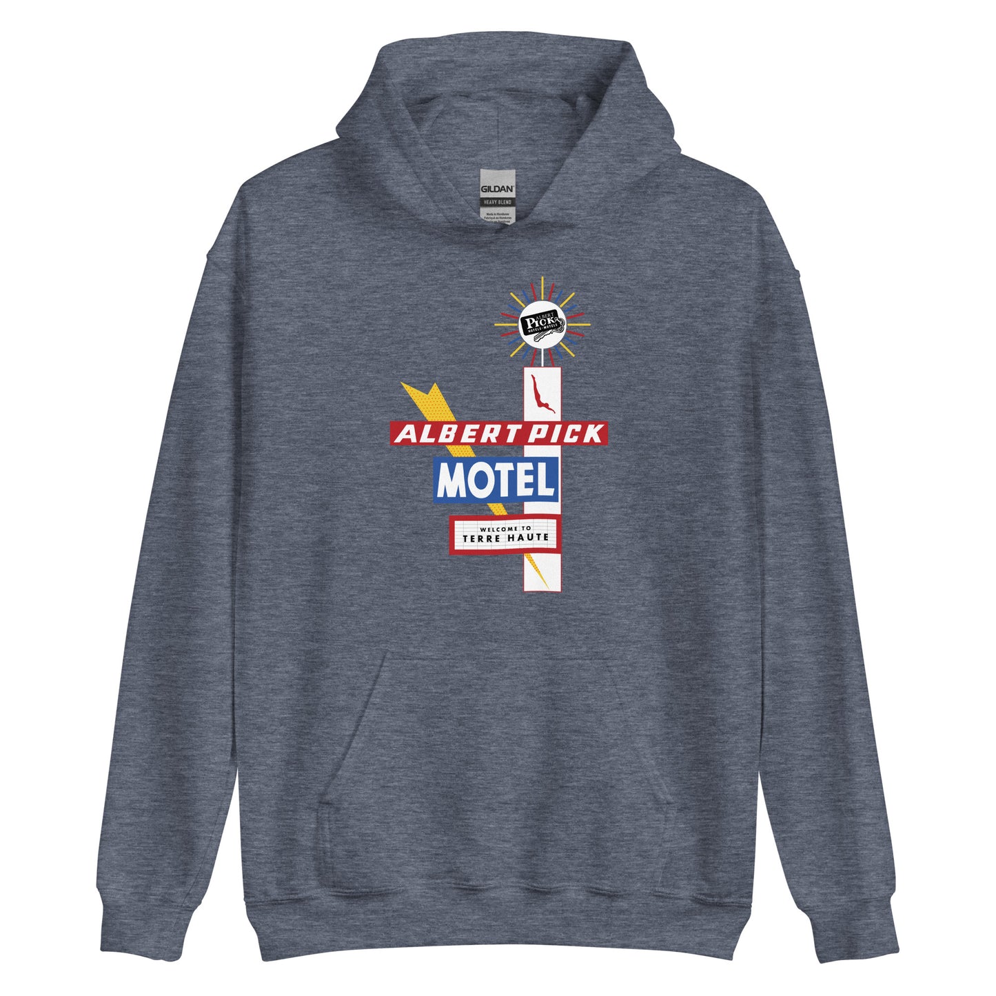 Albert Pick Motel - Terre Haute Indiana - Unisex Hoodie