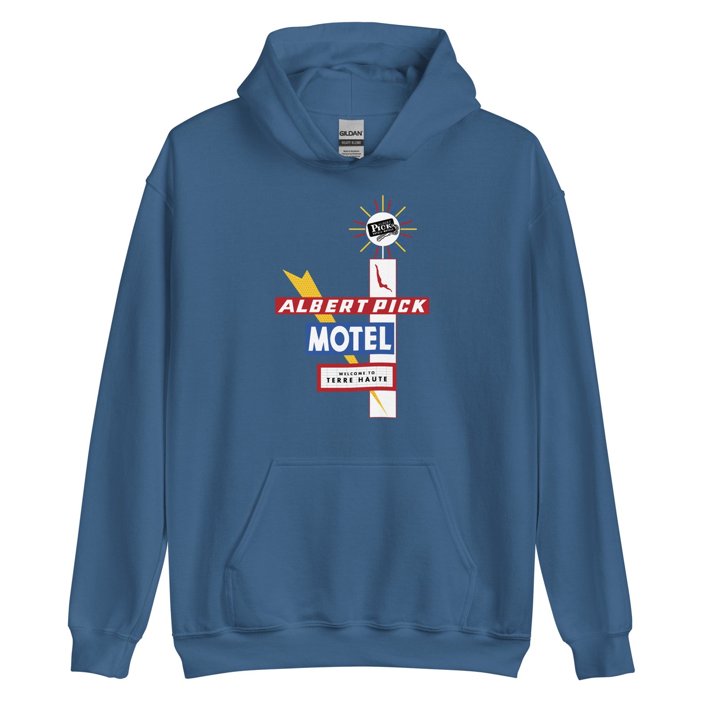 Albert Pick Motel - Terre Haute Indiana - Unisex Hoodie