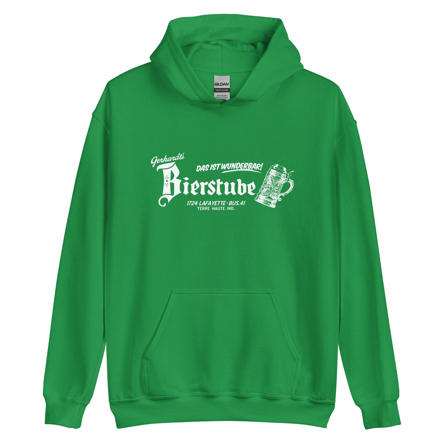 Gerhardt's Bierstube - Terre Haute Indiana - Unisex Hoodie