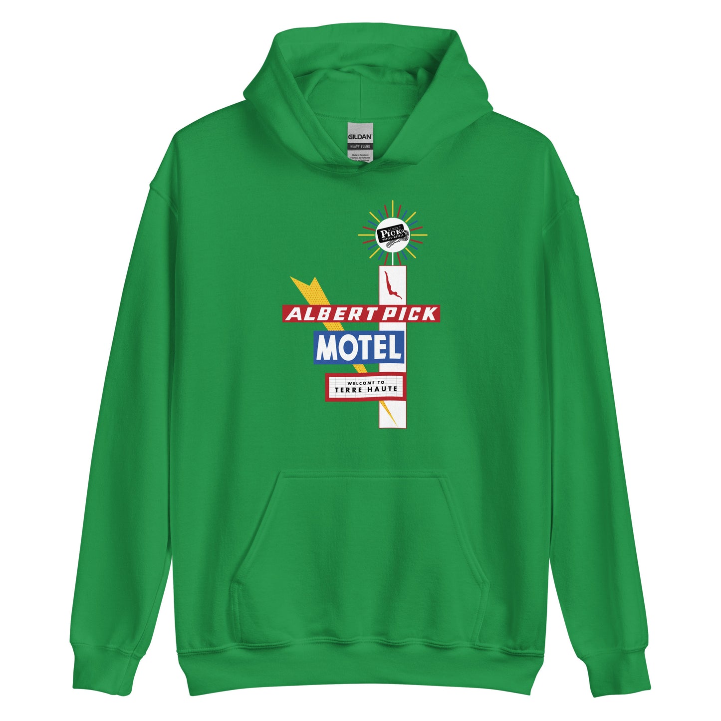 Albert Pick Motel - Terre Haute Indiana - Unisex Hoodie
