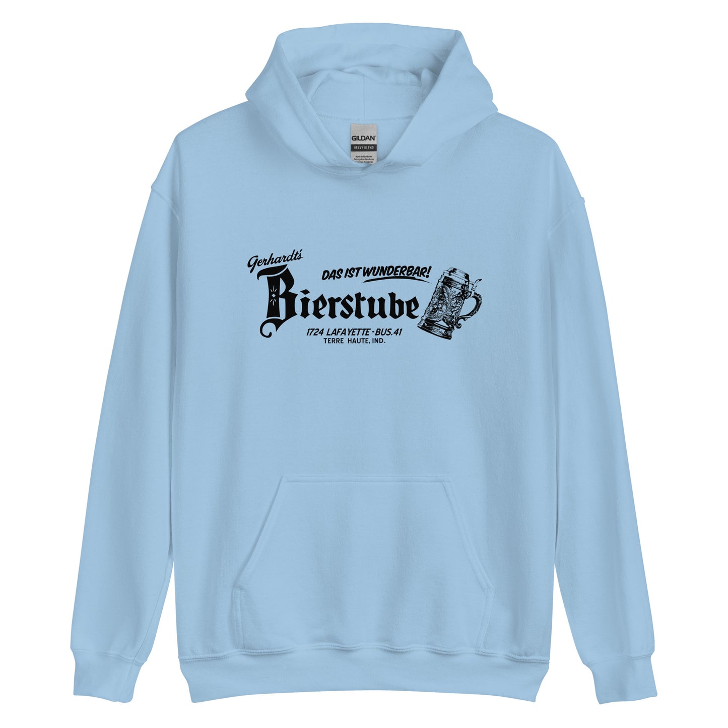 Gerhardt's Bierstube - Terre Haute Indiana - Unisex Hoodie