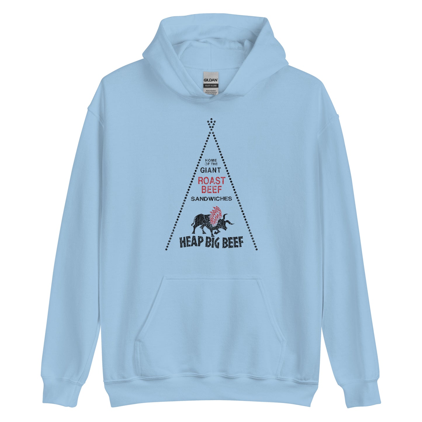 Heap Big Beef - Terre Haute Indiana - Unisex Hoodie