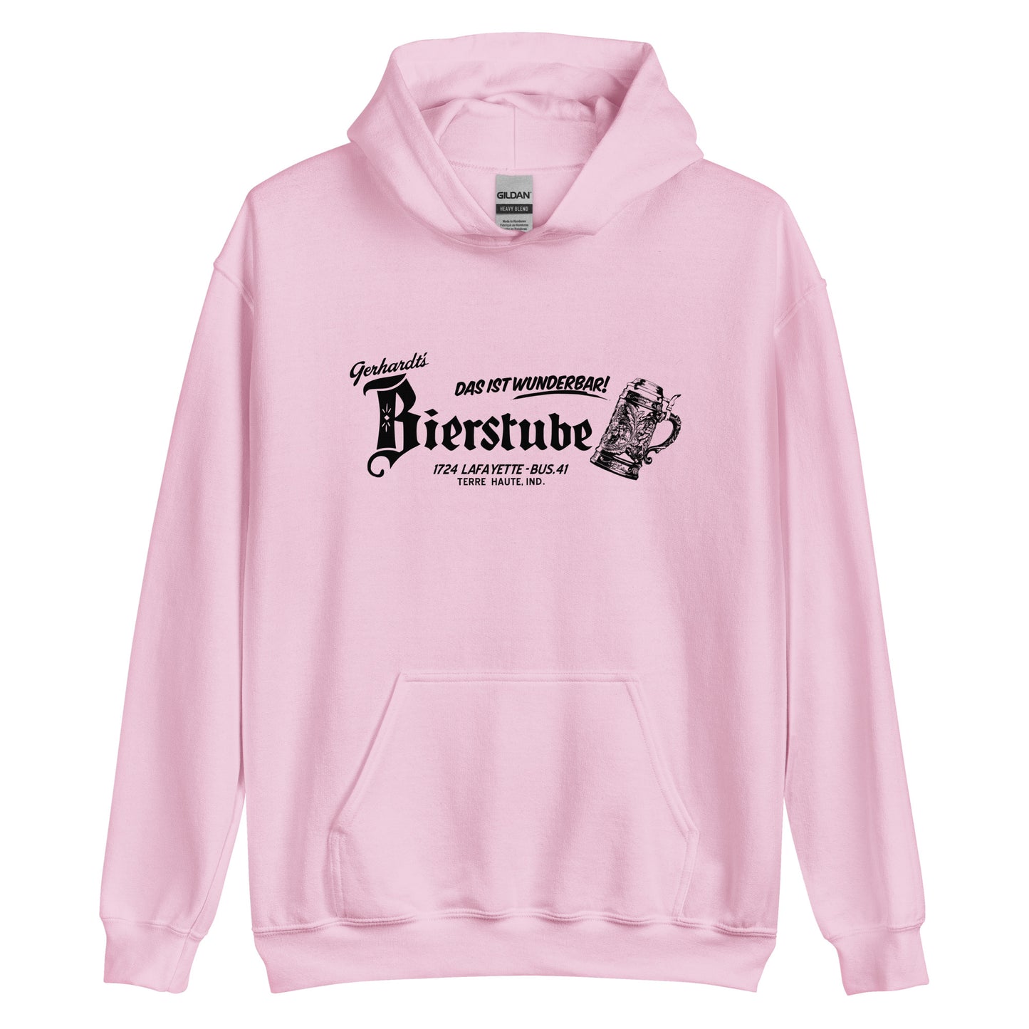Gerhardt's Bierstube - Terre Haute Indiana - Unisex Hoodie