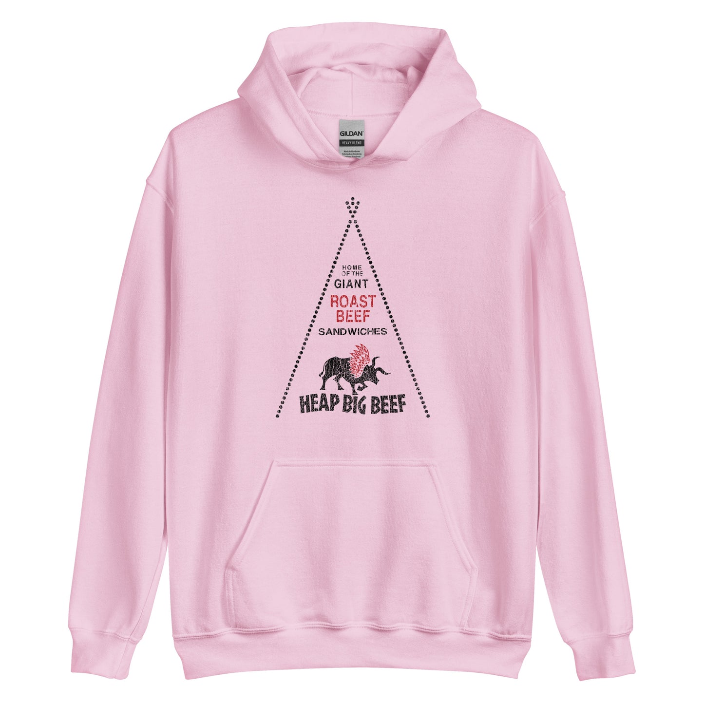 Heap Big Beef - Terre Haute Indiana - Unisex Hoodie