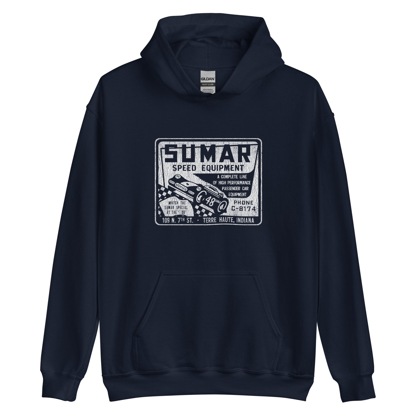 Sumar Speed Equipment - Terre Haute Indiana - design 1 - Unisex Hoodie