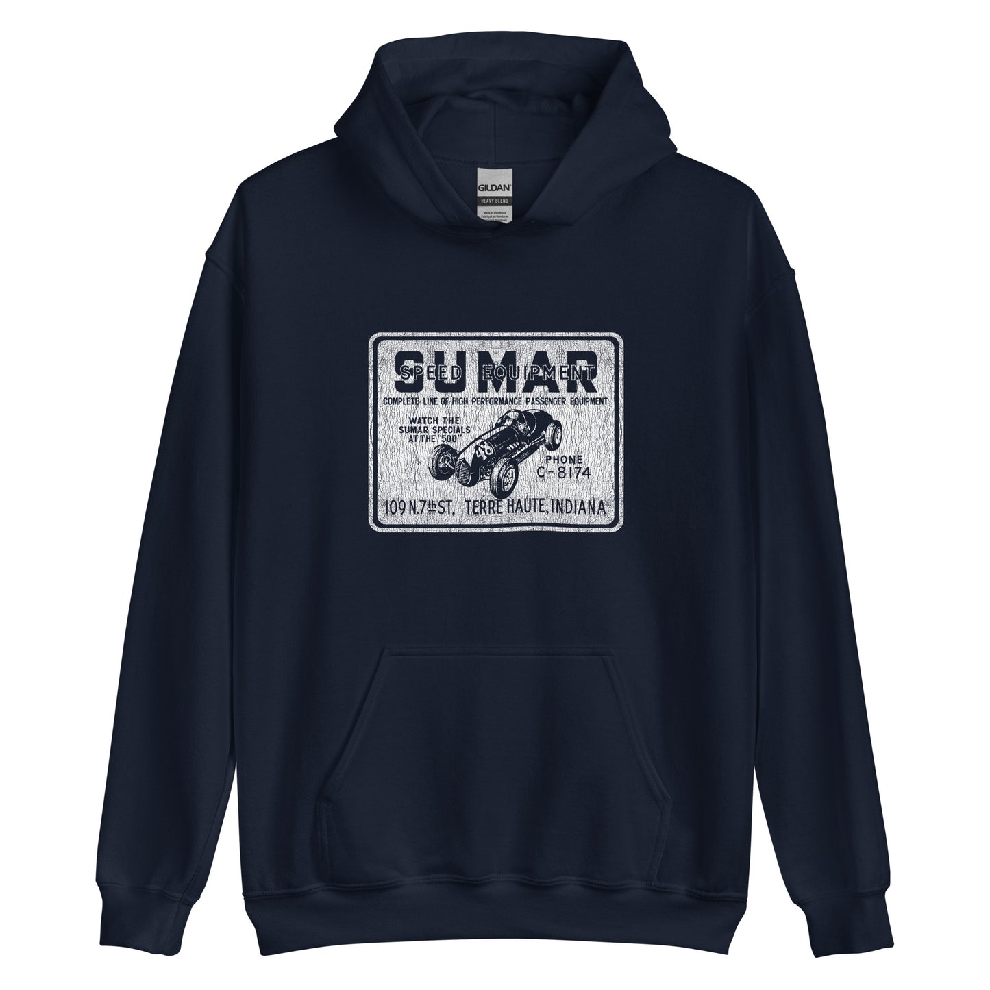 Sumar Speed Equipment - Terre Haute Indiana - design 2 - Unisex Hoodie