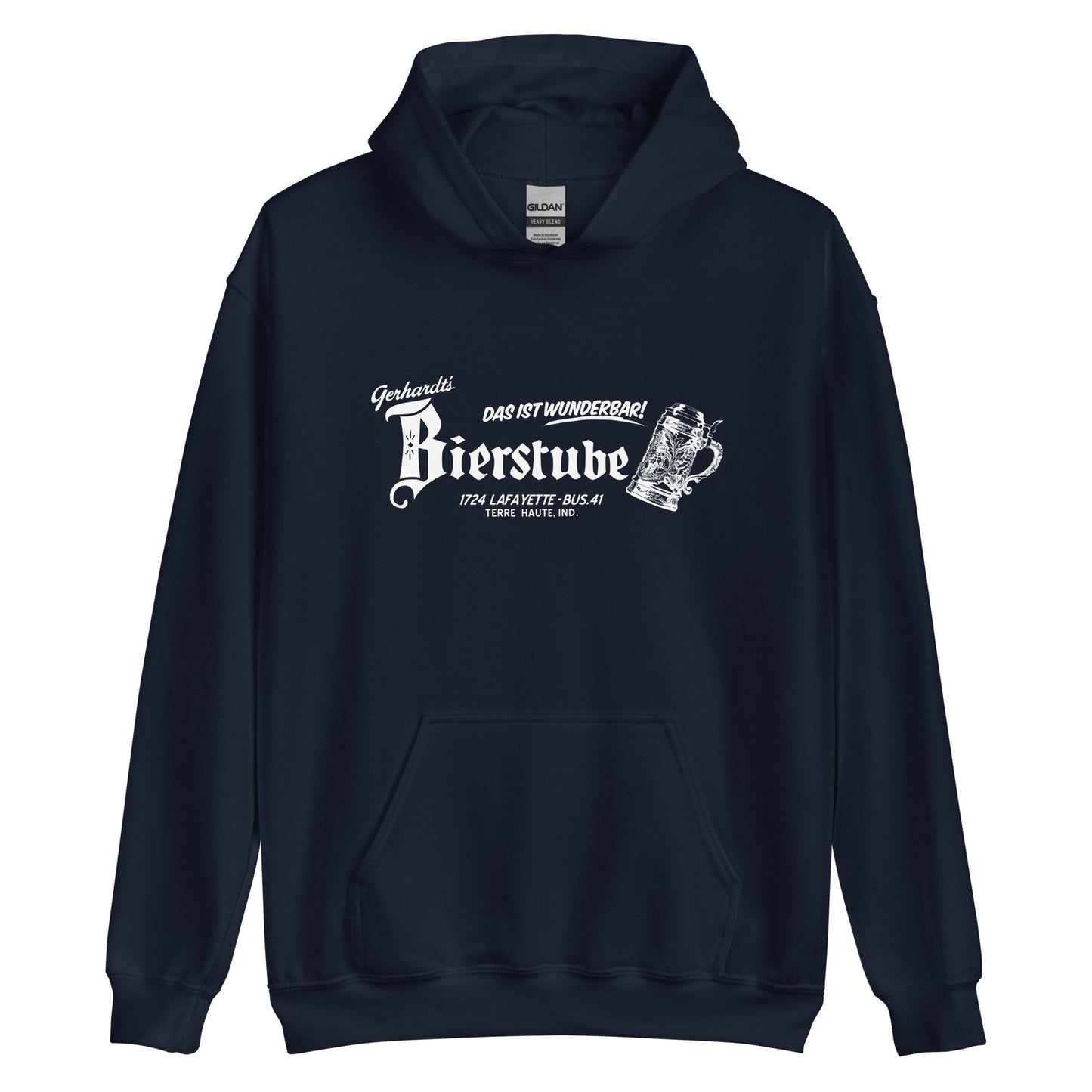 Gerhardt's Bierstube - Terre Haute Indiana - Unisex Hoodie