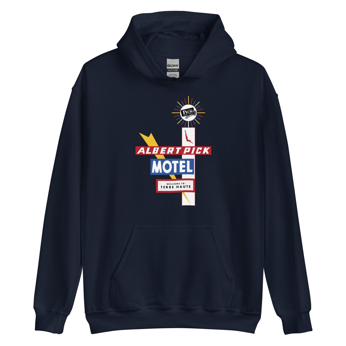 Albert Pick Motel - Terre Haute Indiana - Unisex Hoodie