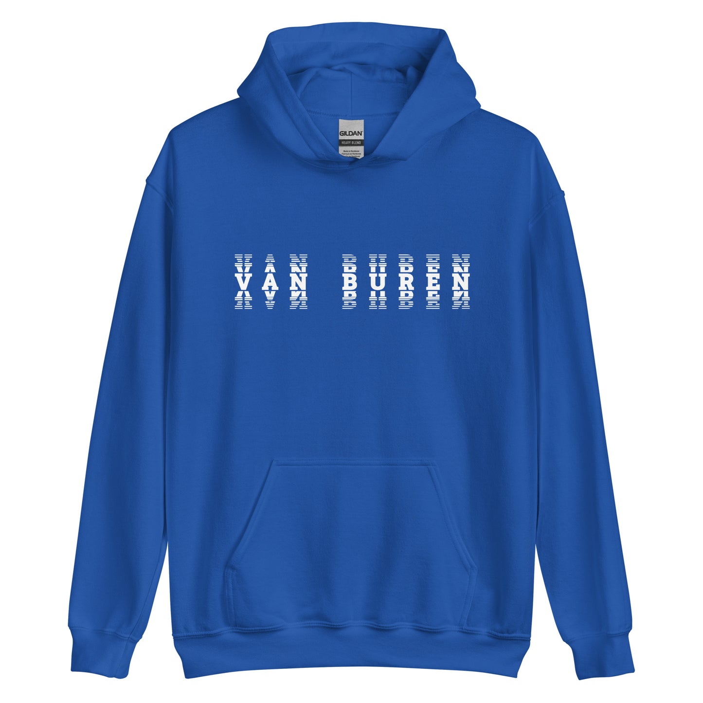 Van Buren HS Blue Devils - faded text - Unisex Hoodie