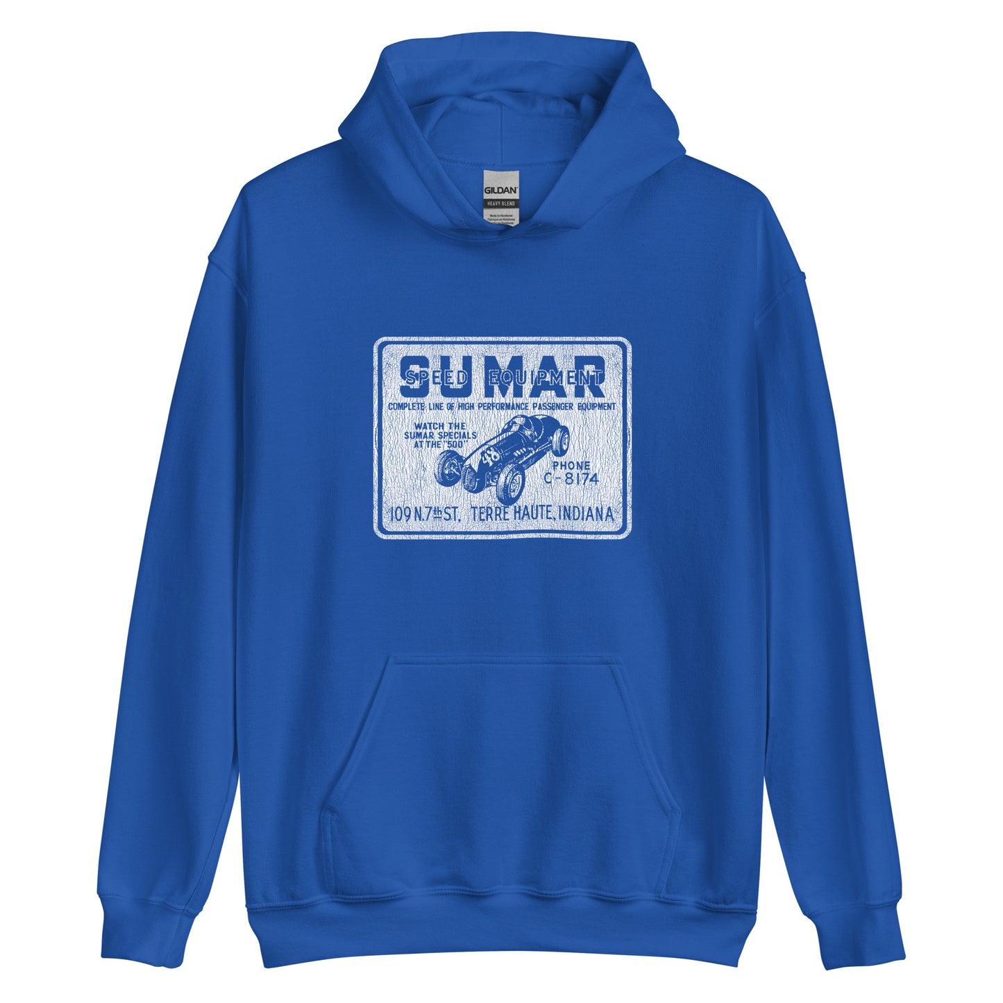 Sumar Speed Equipment - Terre Haute Indiana - design 2 - Unisex Hoodie