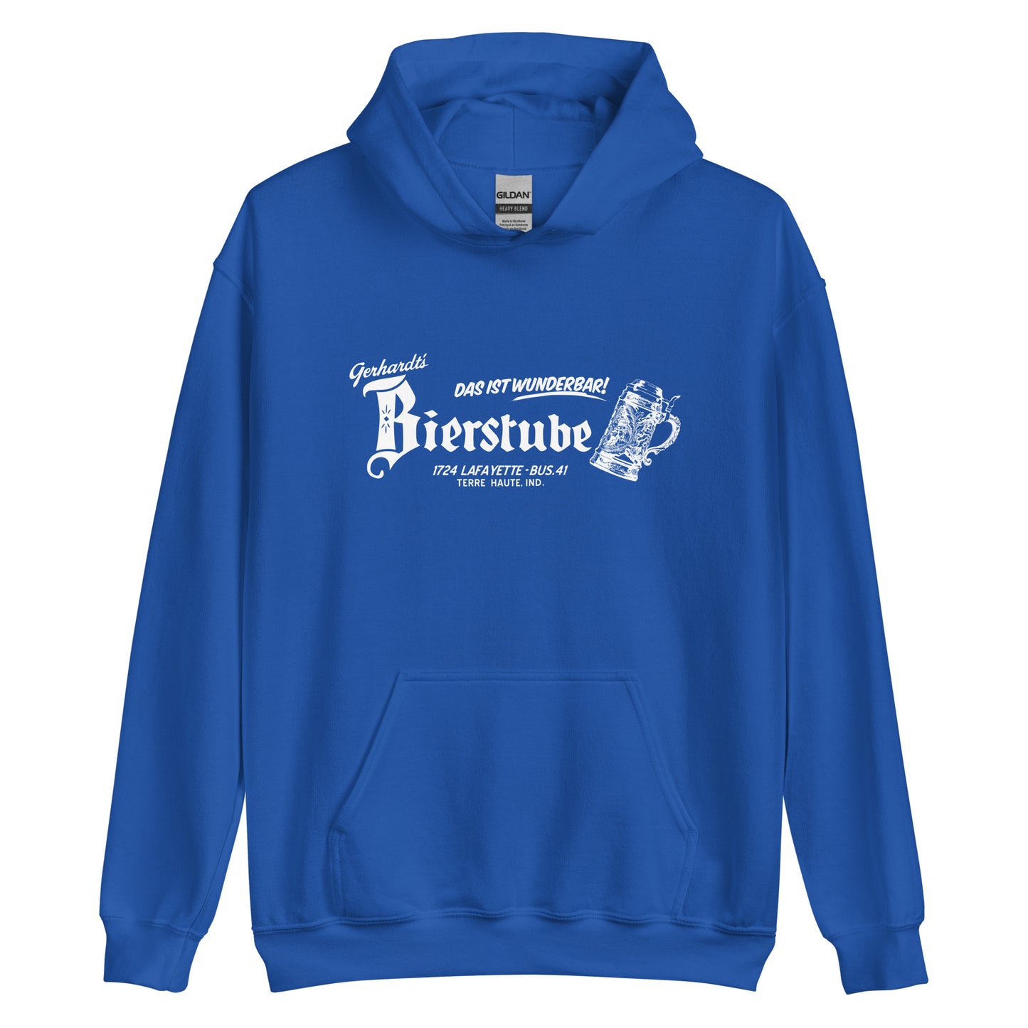Gerhardt's Bierstube - Terre Haute Indiana - Unisex Hoodie
