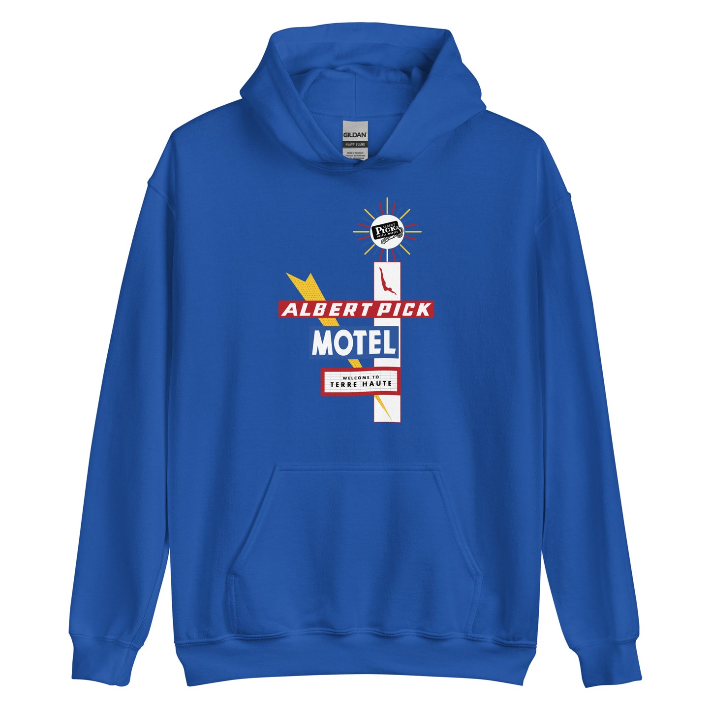 Albert Pick Motel - Terre Haute Indiana - Unisex Hoodie