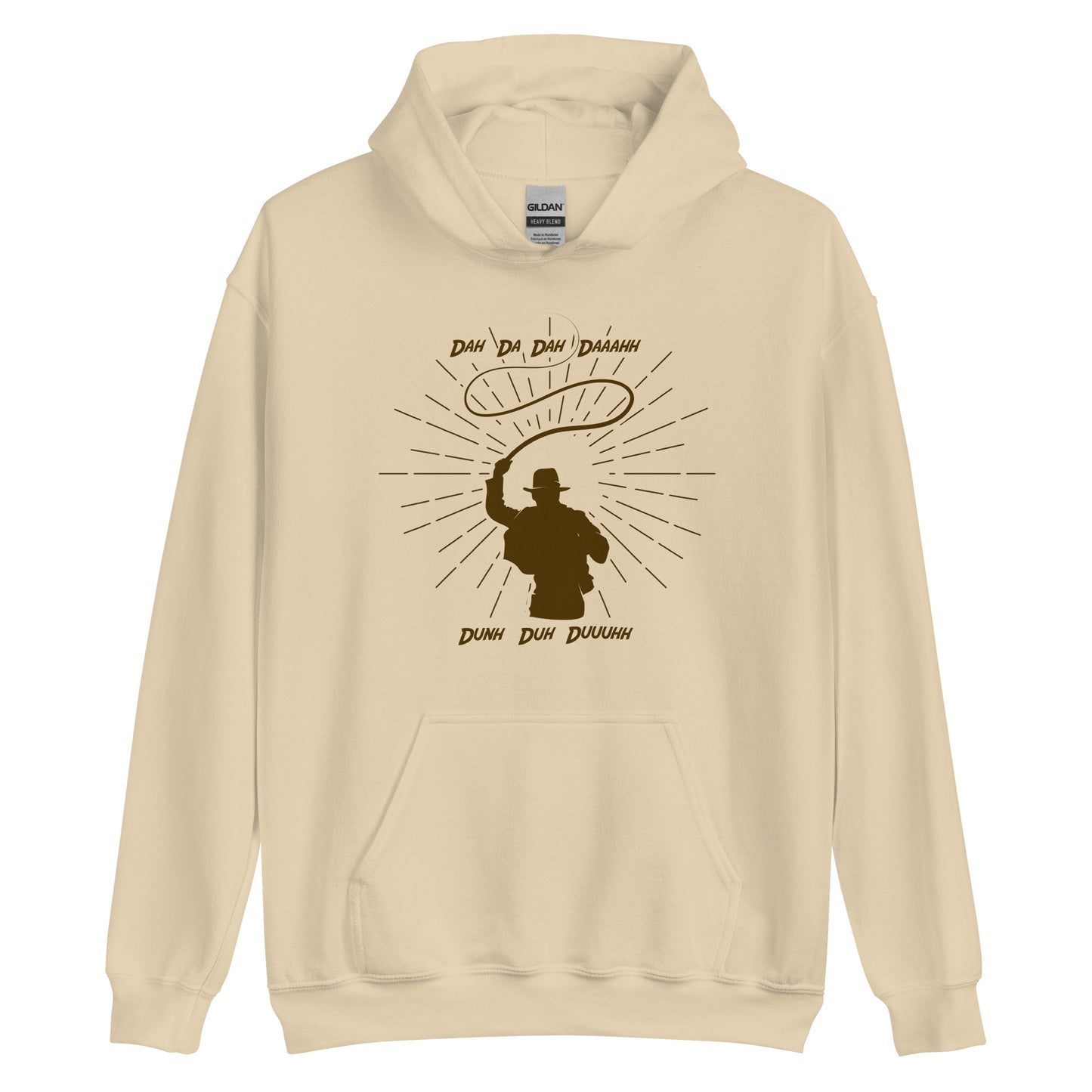 Indiana Jones Theme Song inspired design - Unisex Hoodie - EdgyHaute