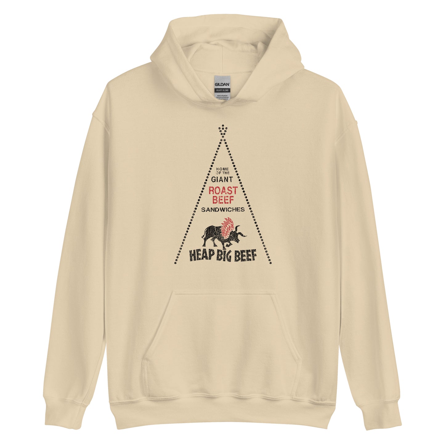 Heap Big Beef - Terre Haute Indiana - Unisex Hoodie