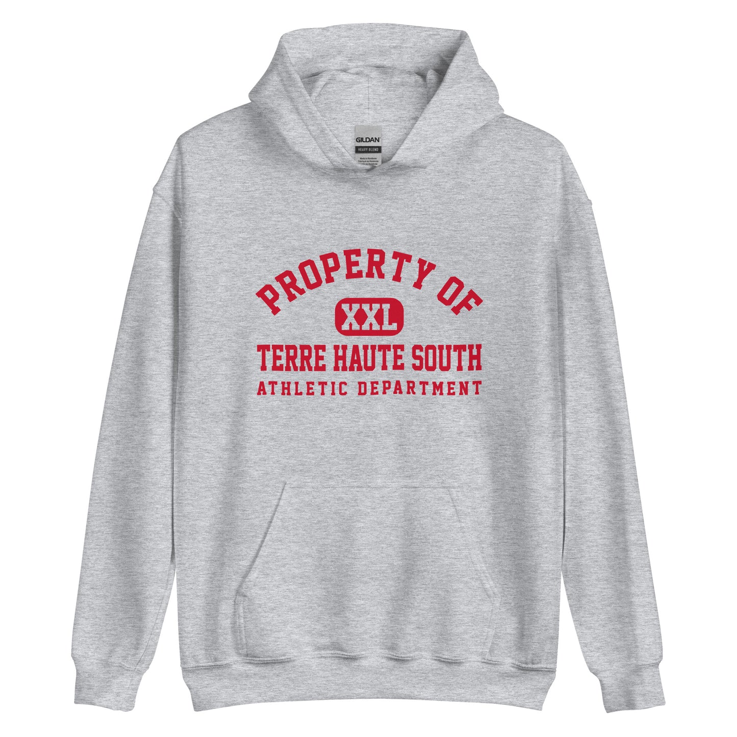 Terre Haute South HS Braves - Property of Athletic Dept. - Unisex Hoodie