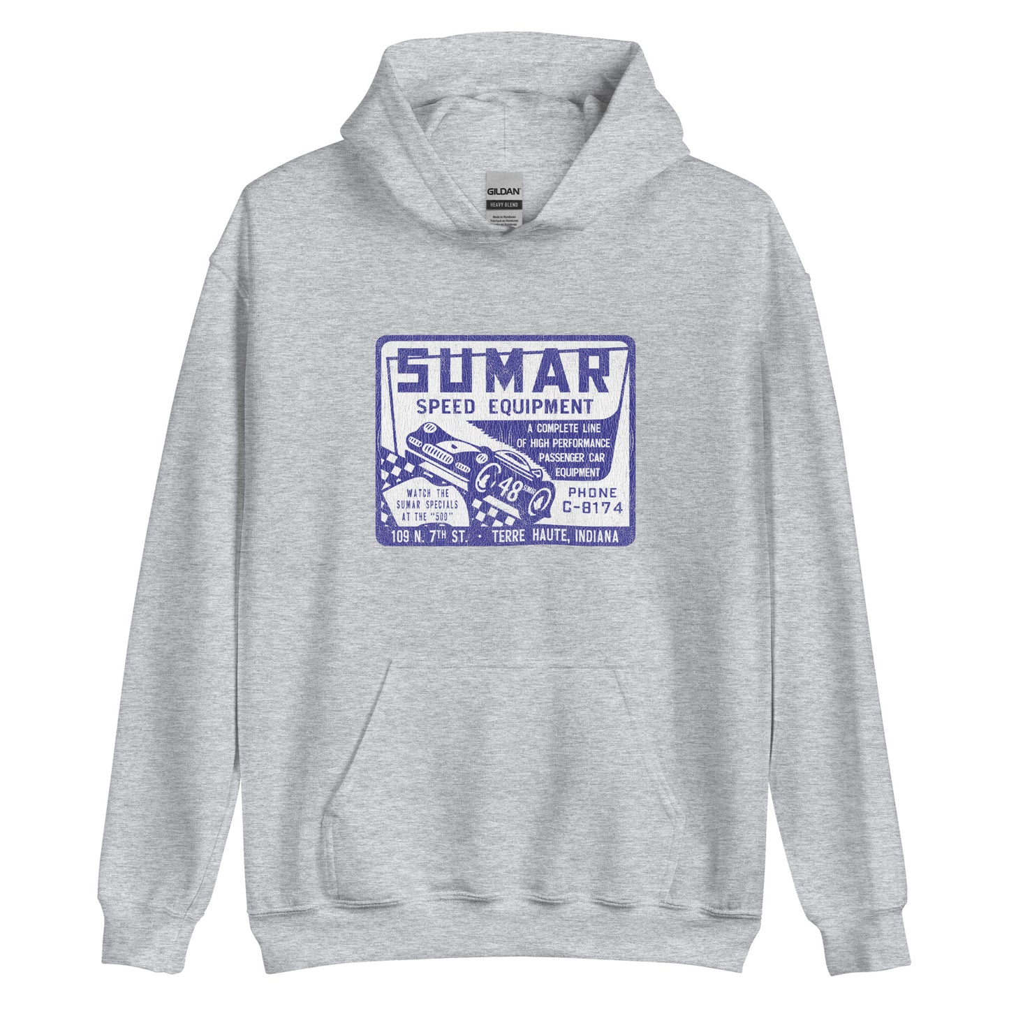 Sumar Speed Equipment - Terre Haute Indiana - design 1 - Unisex Hoodie
