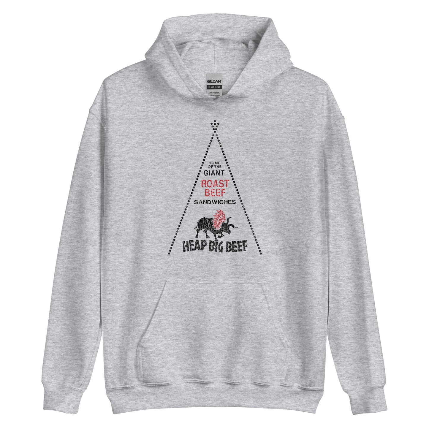 Heap Big Beef - Terre Haute Indiana - Unisex Hoodie