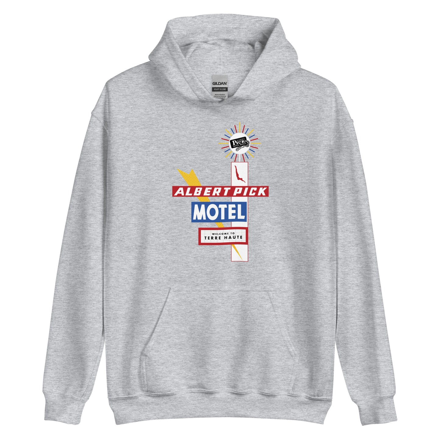 Albert Pick Motel - Terre Haute Indiana - Unisex Hoodie