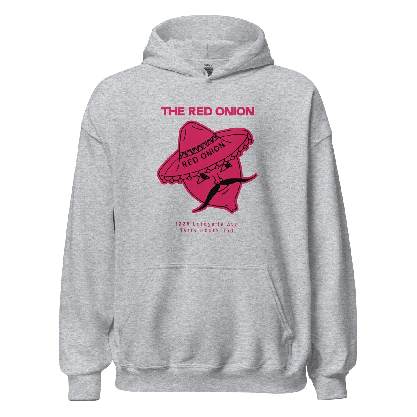 The Red Onion - Terre Haute Indiana - Unisex Hoodie