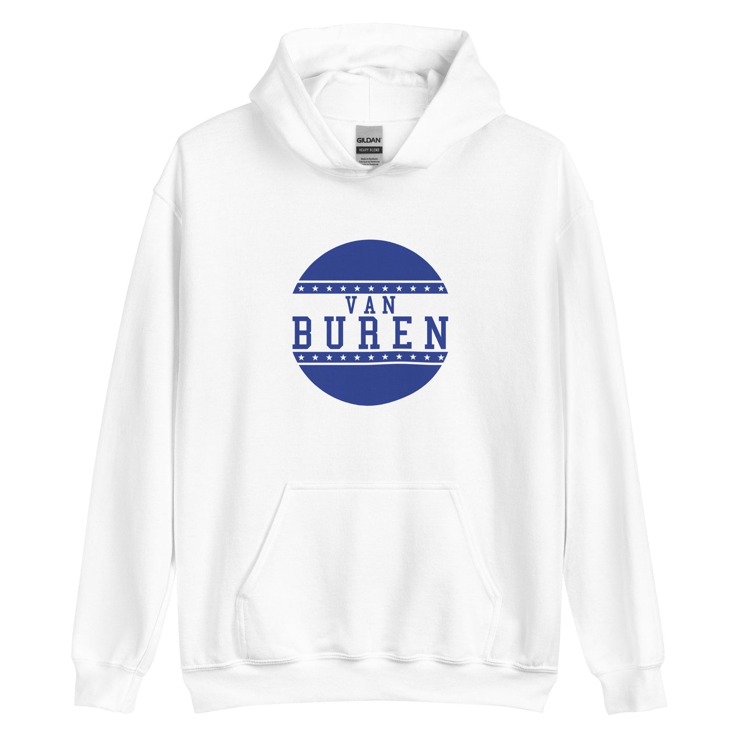 Van Buren HS Blue Devils - button design - Unisex Hoodie