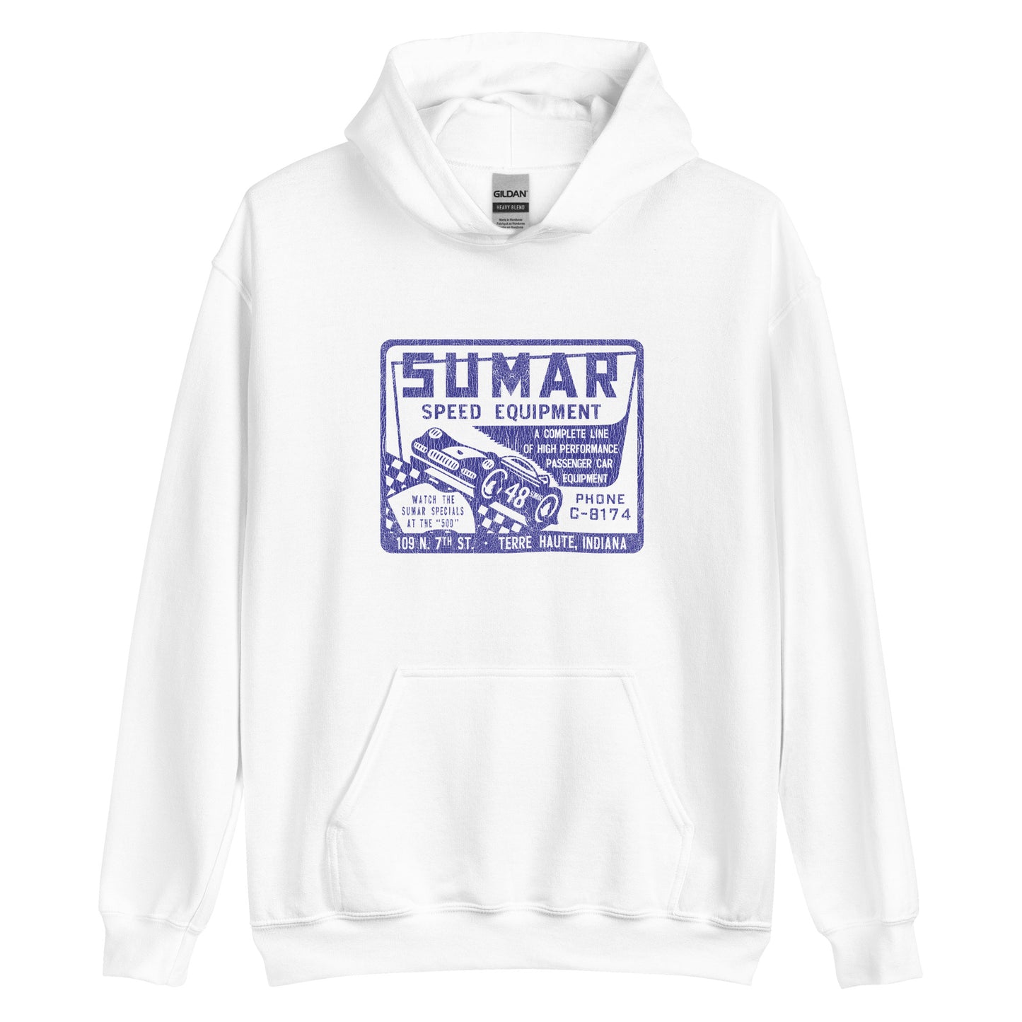 Sumar Speed Equipment - Terre Haute Indiana - design 1 - Unisex Hoodie