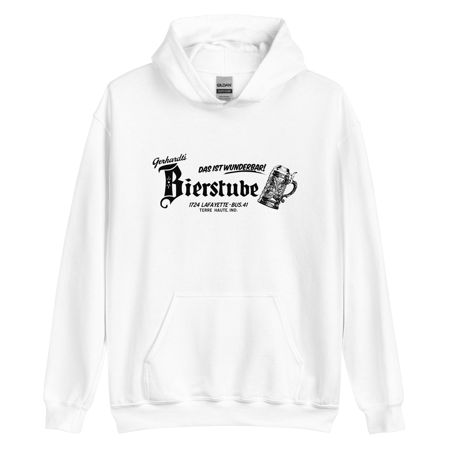 Gerhardt's Bierstube - Terre Haute Indiana - Unisex Hoodie