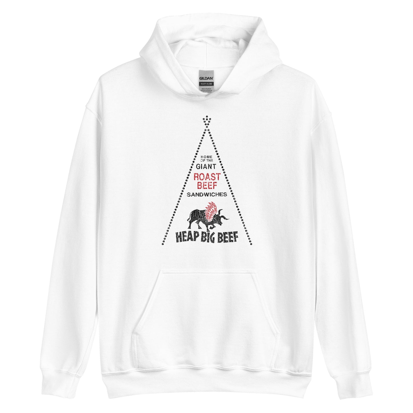 Heap Big Beef - Terre Haute Indiana - Unisex Hoodie