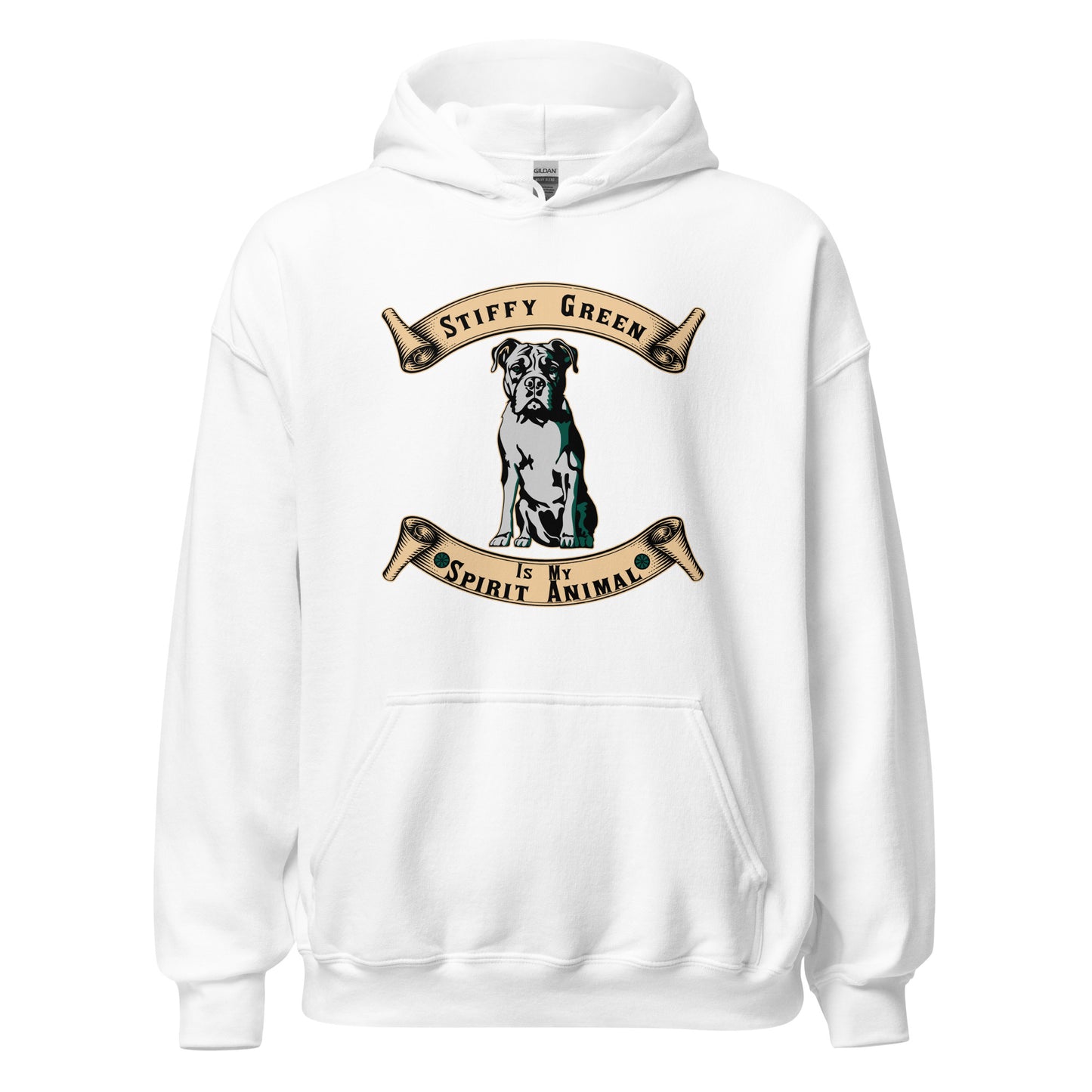 Stiffy Green Spirit Animal - Terre Haute Indiana - Unisex Hoodie