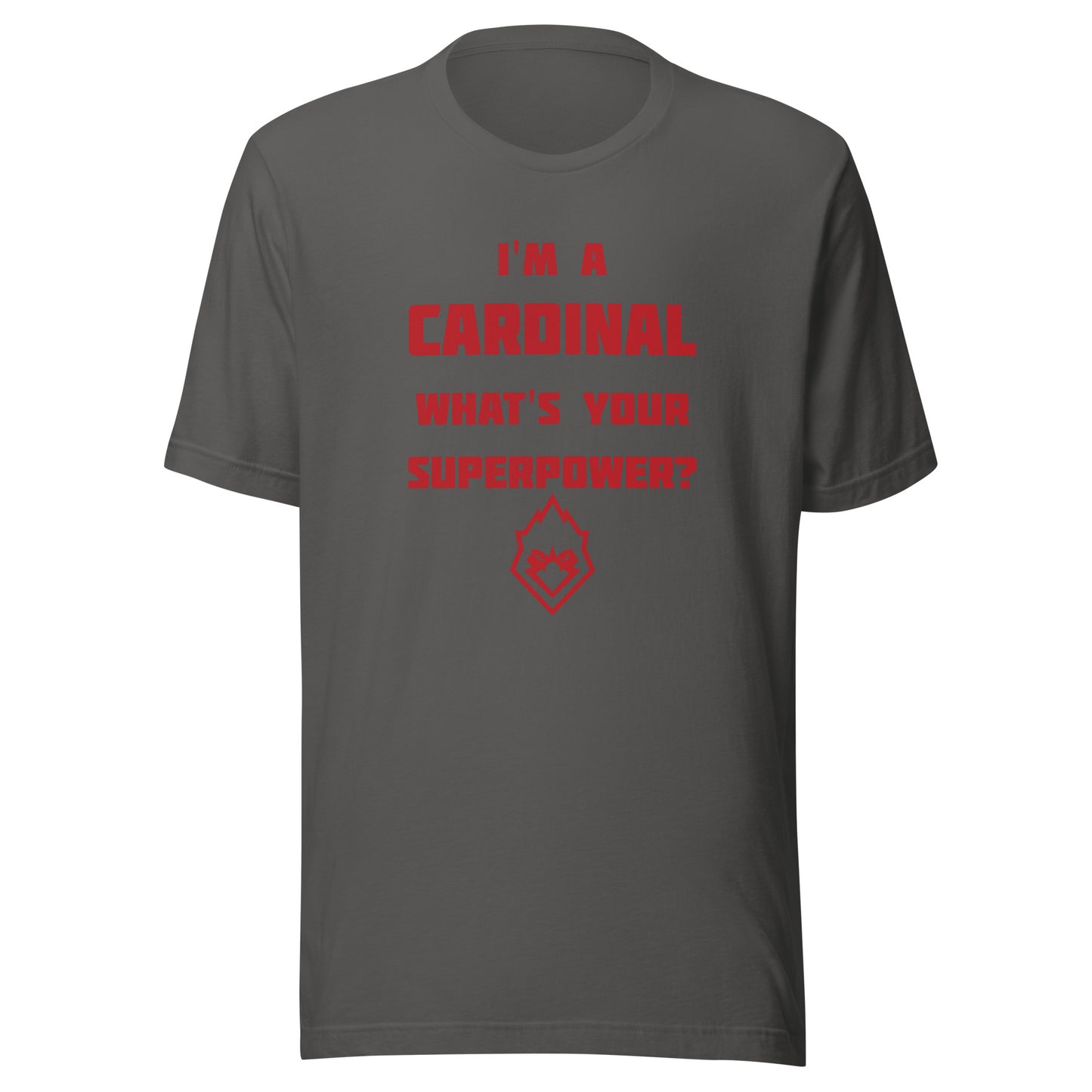 Chrisman HS Cardinals - Superpower (red) - Short-Sleeve Unisex T-Shirt