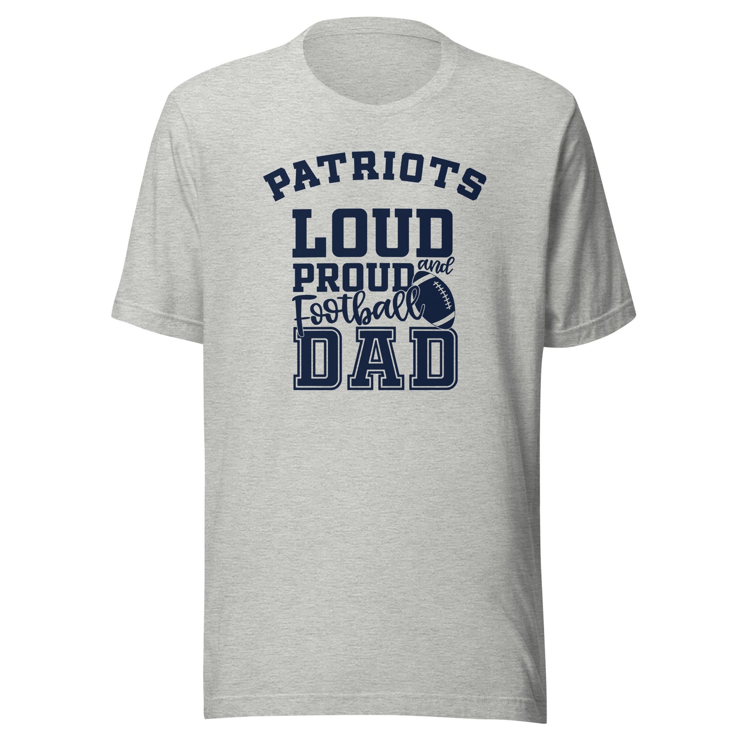 CUSTOMIZABLE - Terre Haute North Vigo HS Patriots Football Dad - Unisex t-shirt