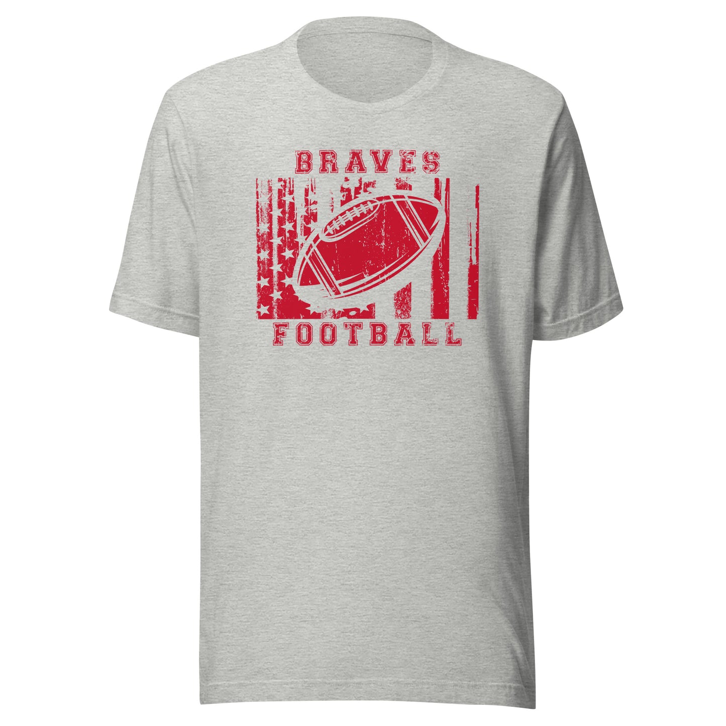 CUSTOMIZABLE - Terre Haute South Vigo HS Braves Football - Unisex t-shirt